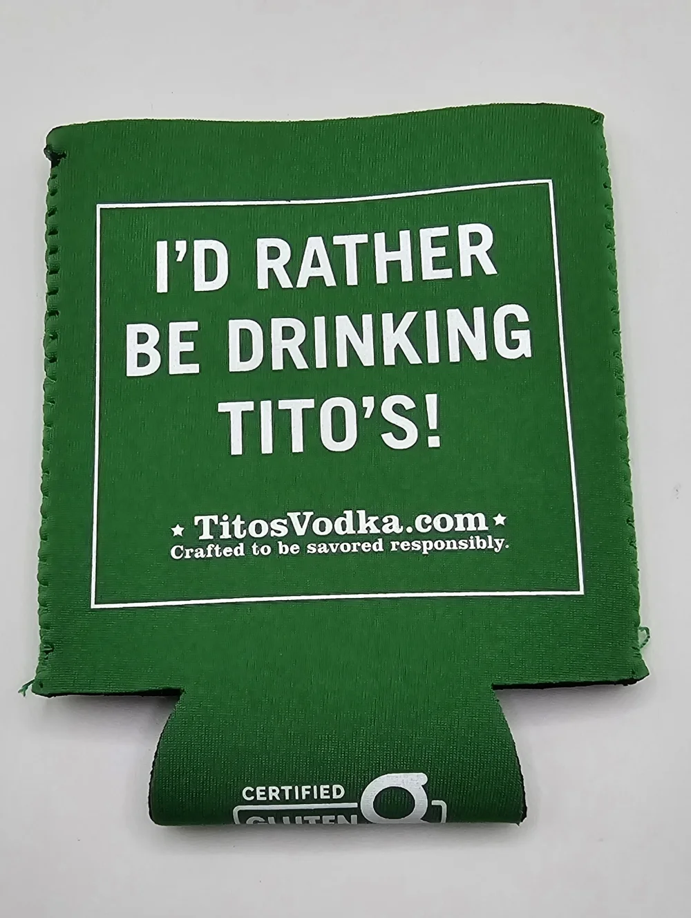 Tito’s Handmade Vodka Beer Koozie NWOT